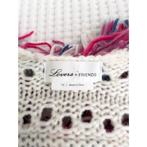 Lovers + Friends fringe wool blend cardigan - Picture 8 of 14